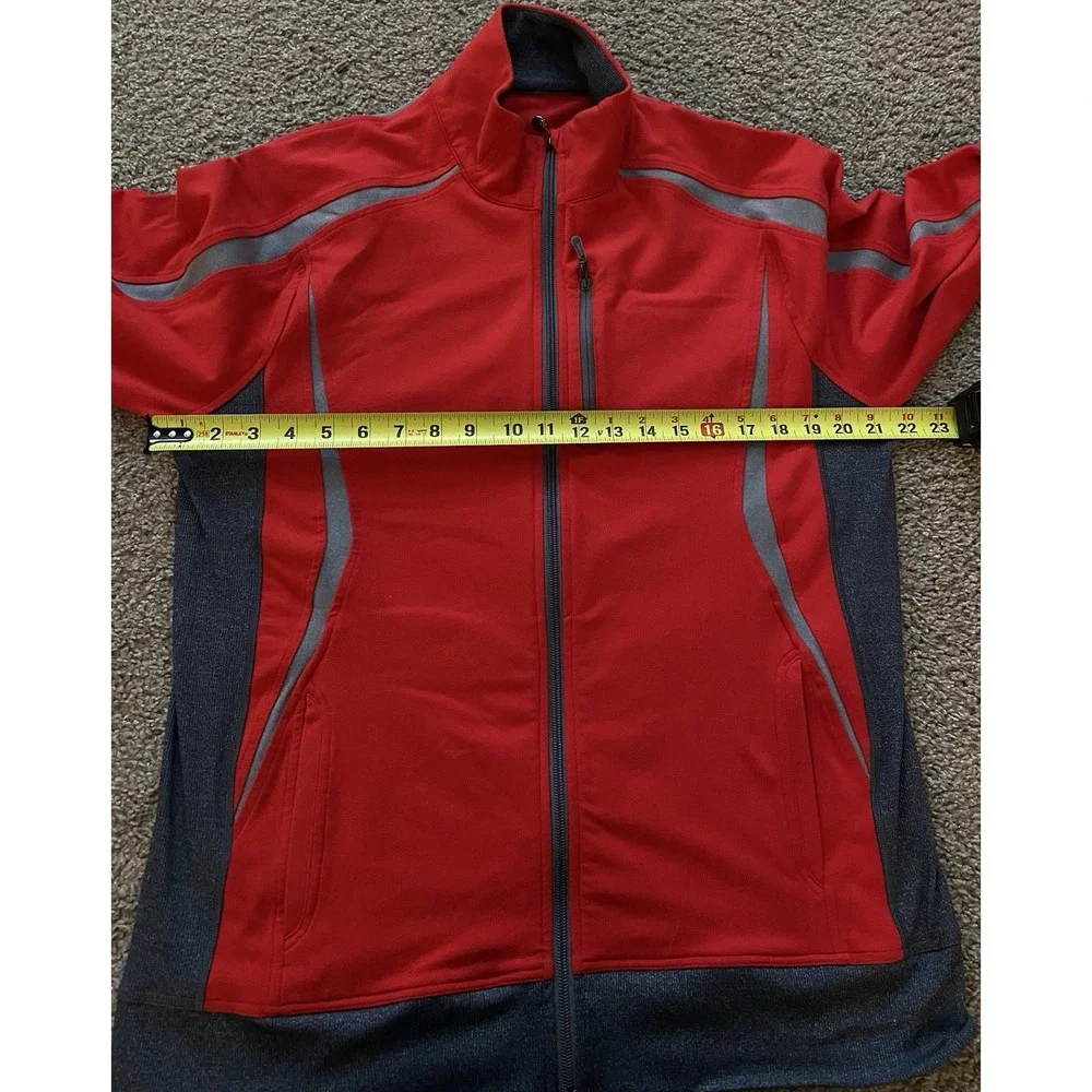 Lululemon‎ Mens Kung Fu Full Zip Jacket Red Size Large - Picture 6 of 7
